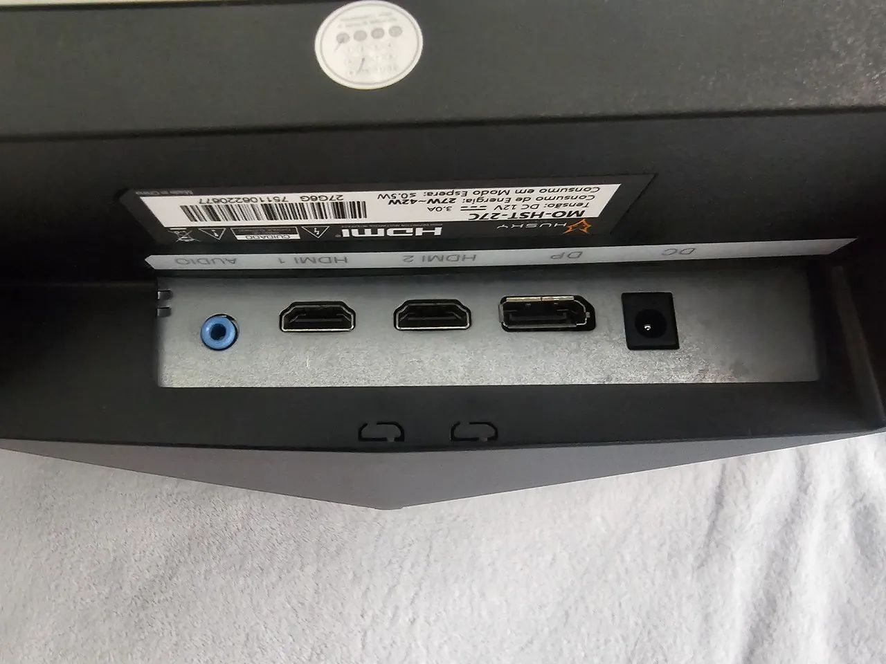 Monitor curvo 27 polegadas, Husky Gaming, HD, 120Hz, Usado - Foto 2
