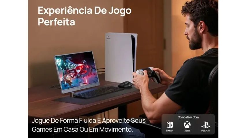 Monitor Gamer Portátil Arzopa - Foto 2