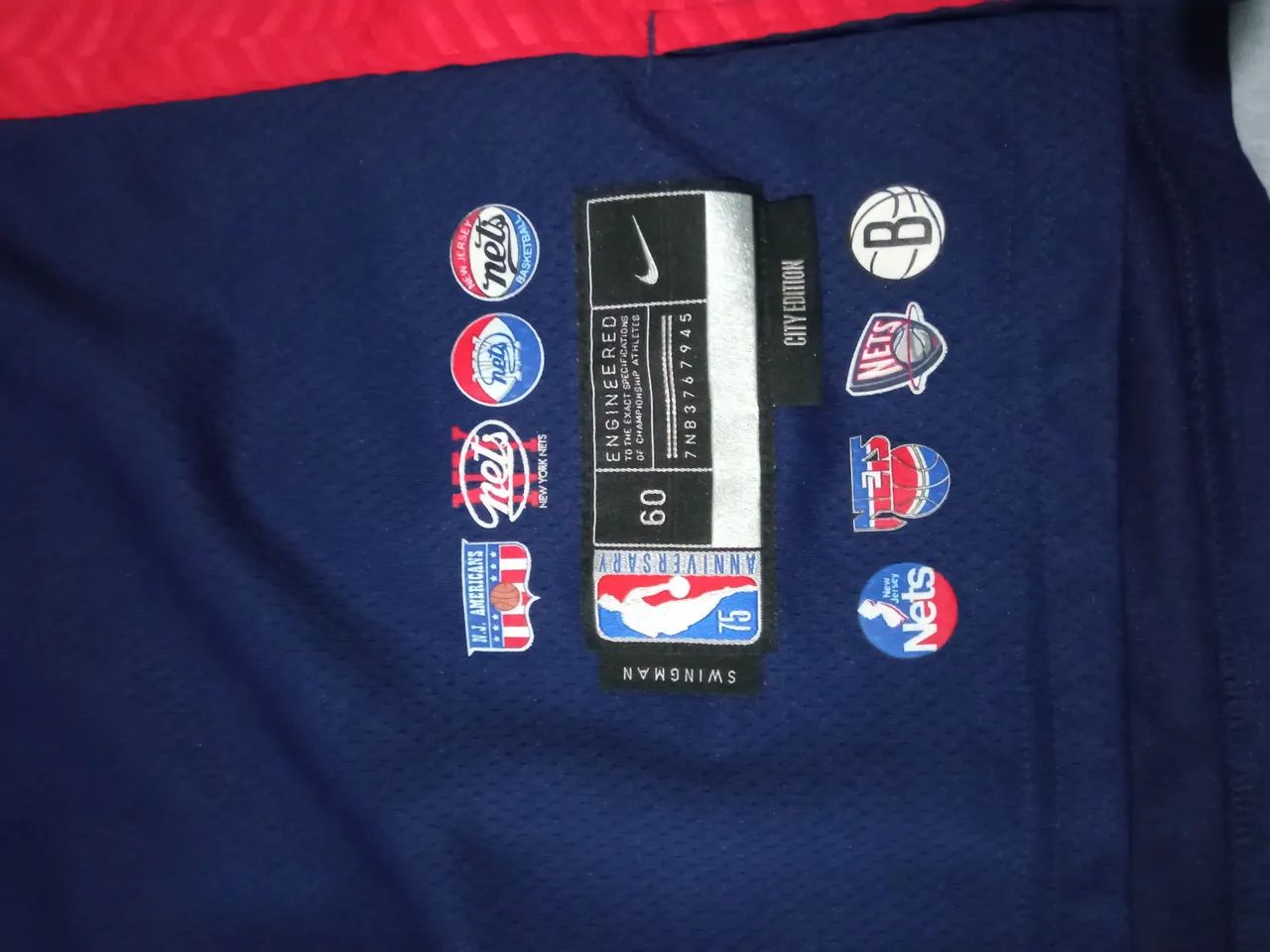 Regata Nike NBA Basketball Brooklyn Nets City Edition Statement Kevin Durant - Foto 3