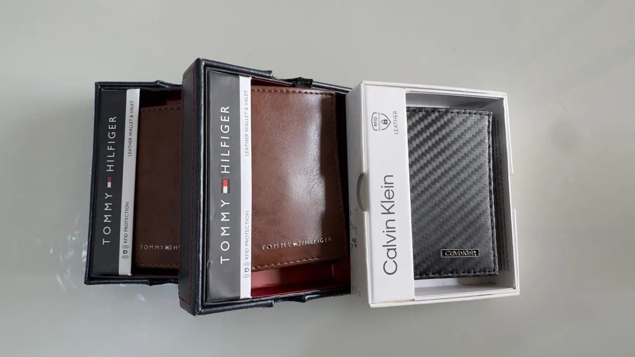 Carteira Tommy Hilfiger e Calvin Klein - Foto 2