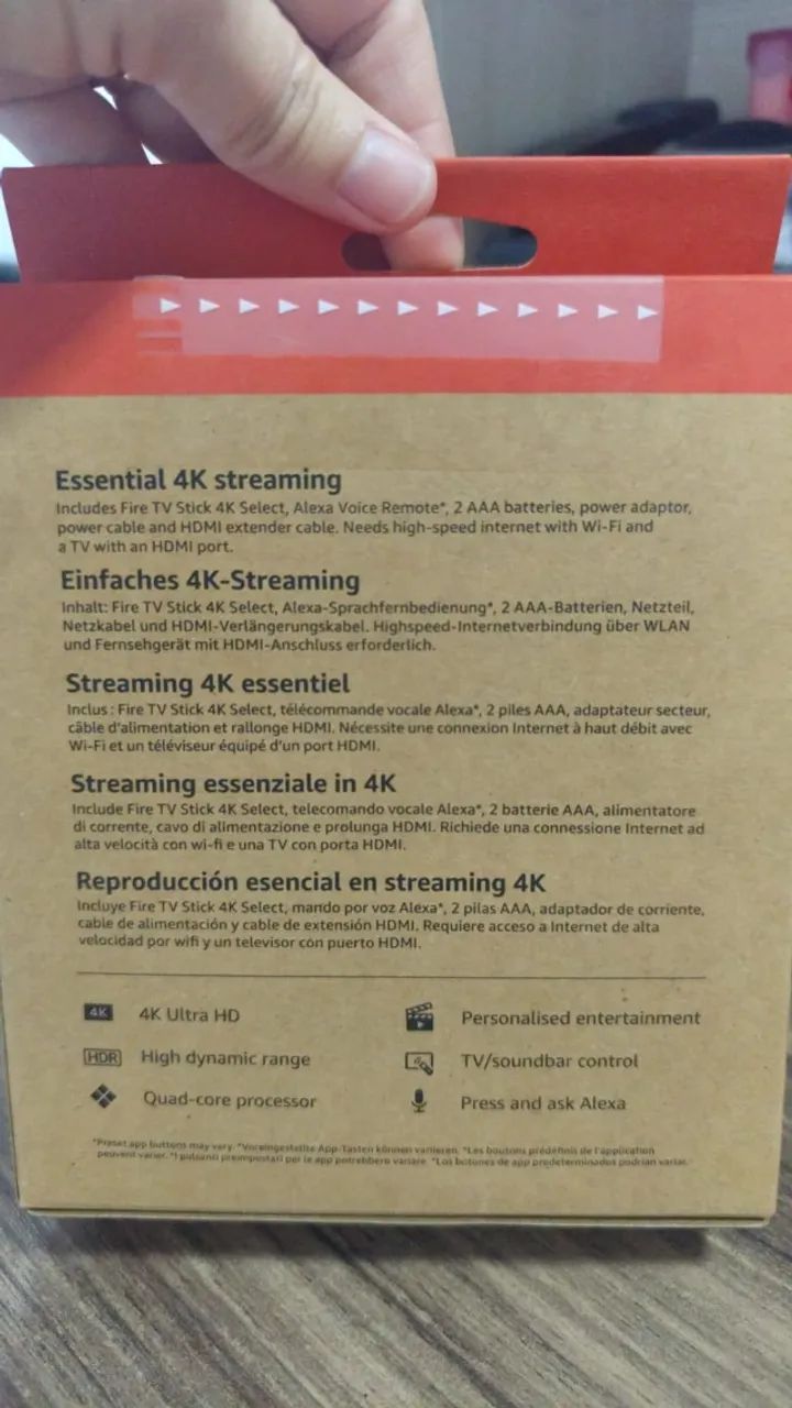 FIRE TV STICK 4K SELECT - NOVO NA CAIXA! - Foto 4