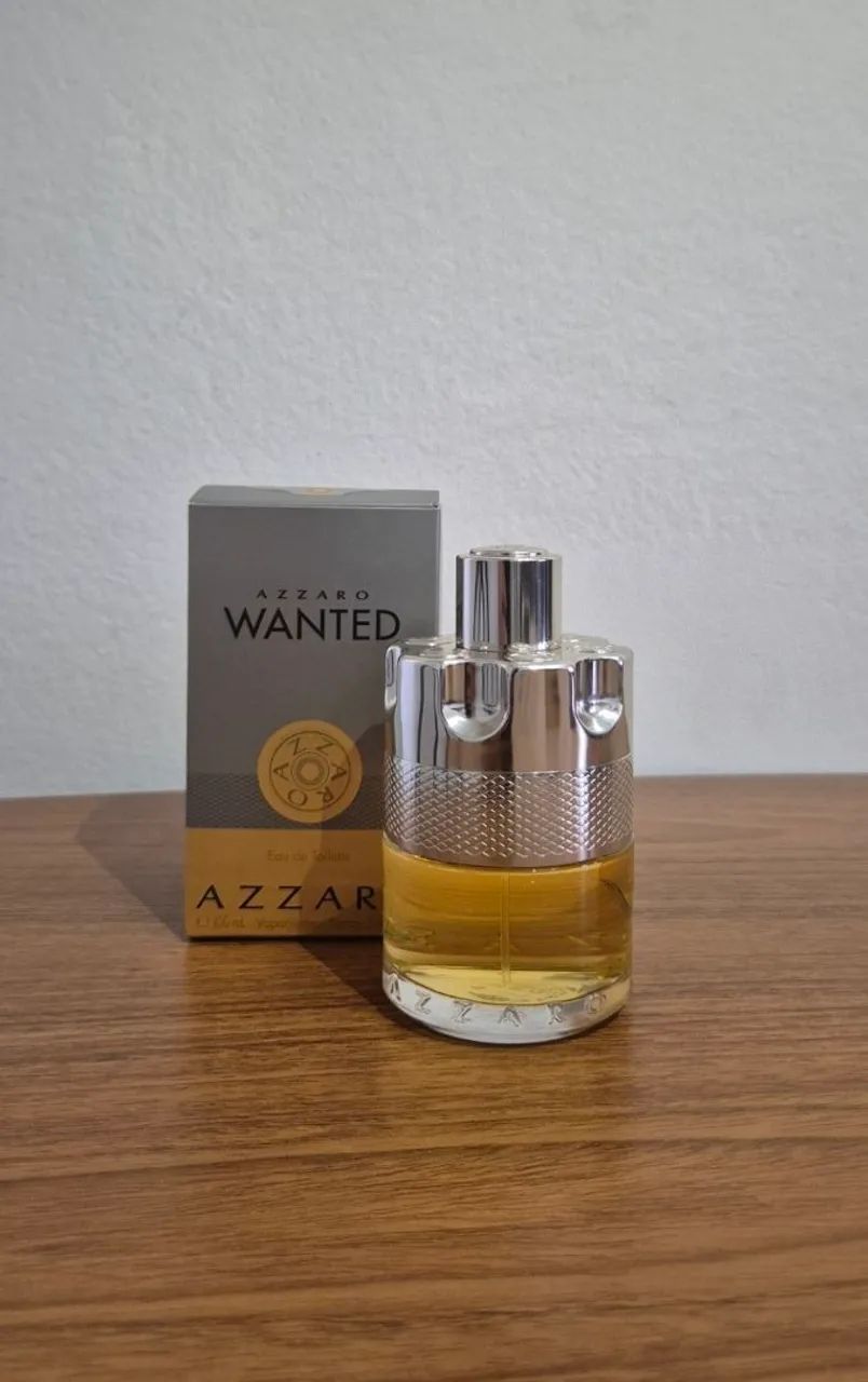 Perfume Azzarro Wanted edt 100ml (com 70% ainda)