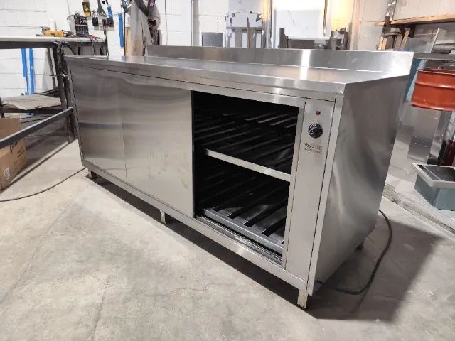 Balcão Refrigerado Inox 2850x650x900mm com 5 Portas Frigoríficas - Foto 3