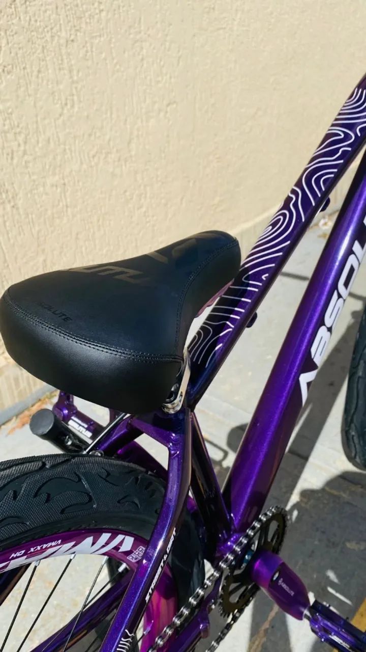 BIKE ARO 26 ABSOLUTE BRUTUS ROXA C/AROS V MAXX - Foto 5