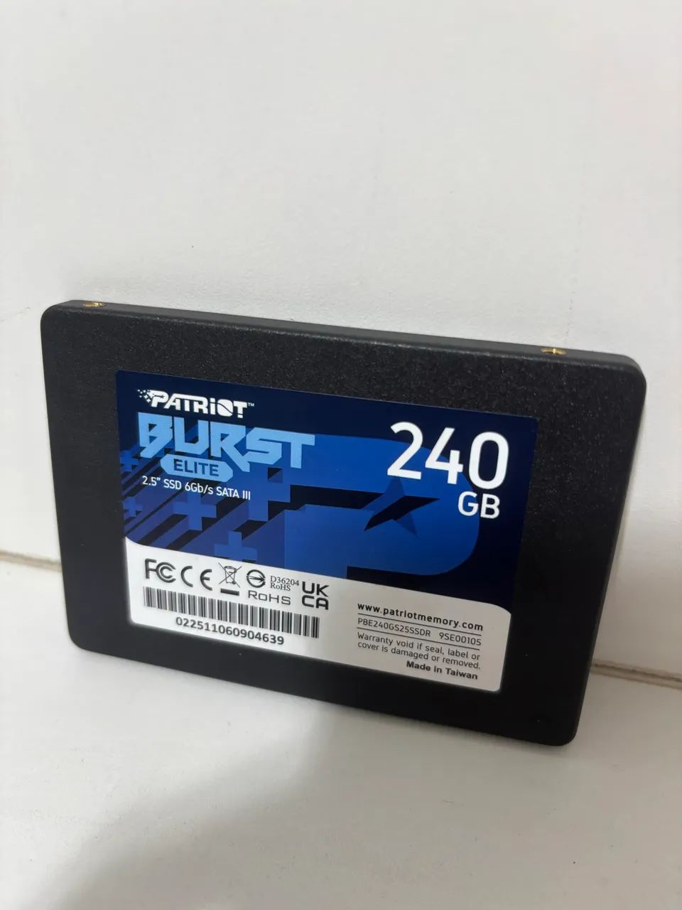SSD 240gb Patriot
