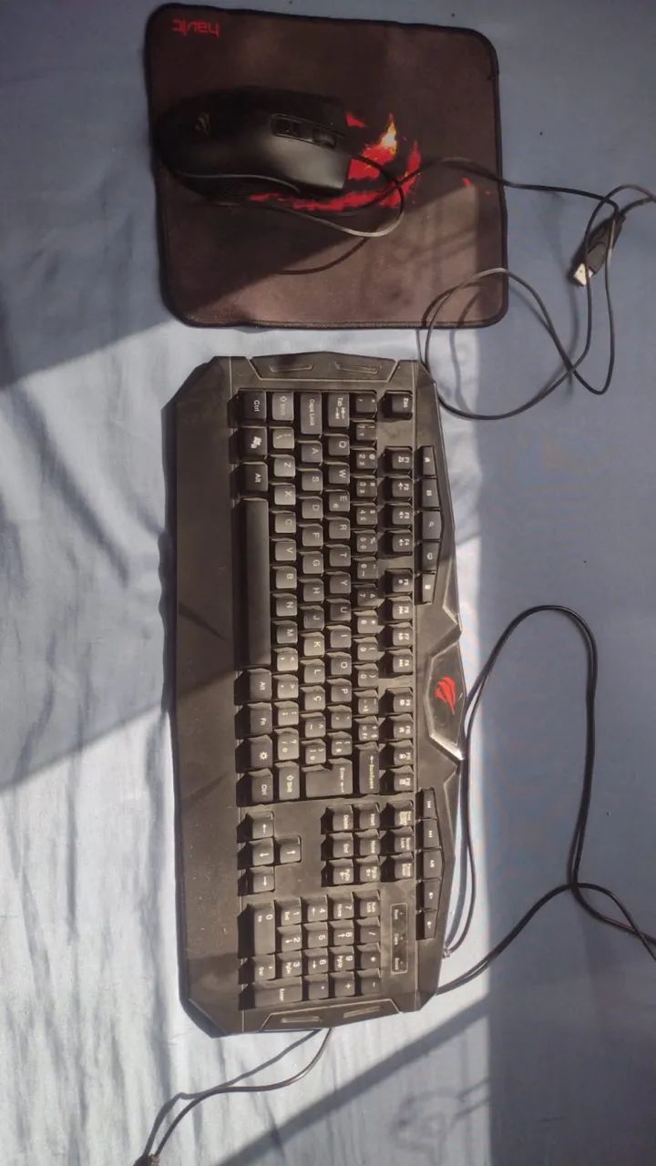 teclado e mouse