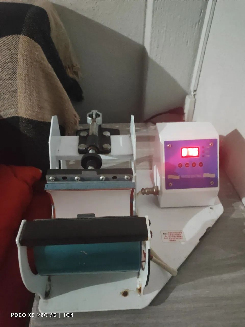 Prensa térmica para caneca
