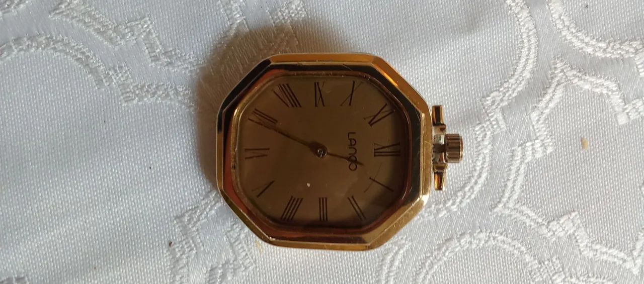 Relógio de bolso banhado a ouro ? - Foto 2
