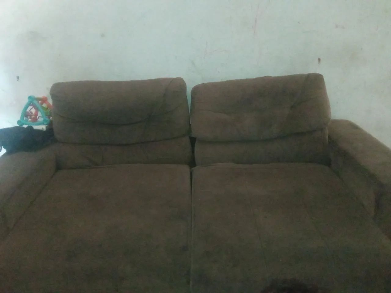 Vendo sofá, geladeira e máquina! - Foto 2