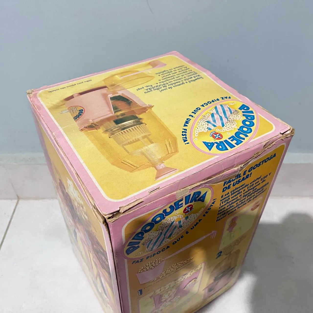 Brinquedo Pipoqueira Estrela Brinquedo Antigo  - Foto 3