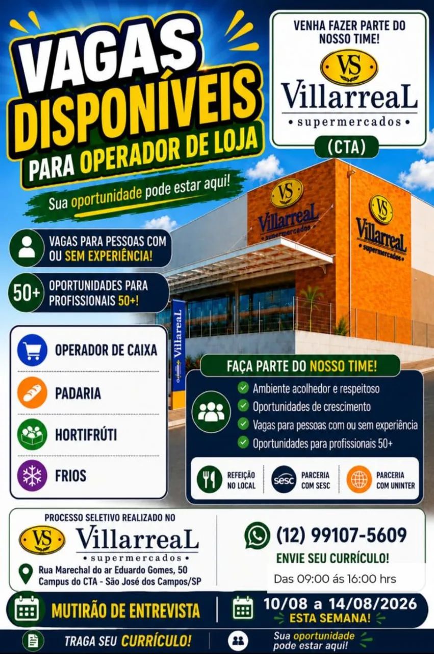 Vagas de emprego CTA 