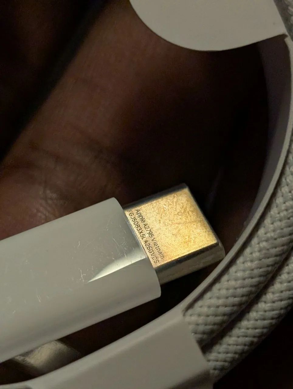 Cabo Apple original USB C trançado  - Foto 3