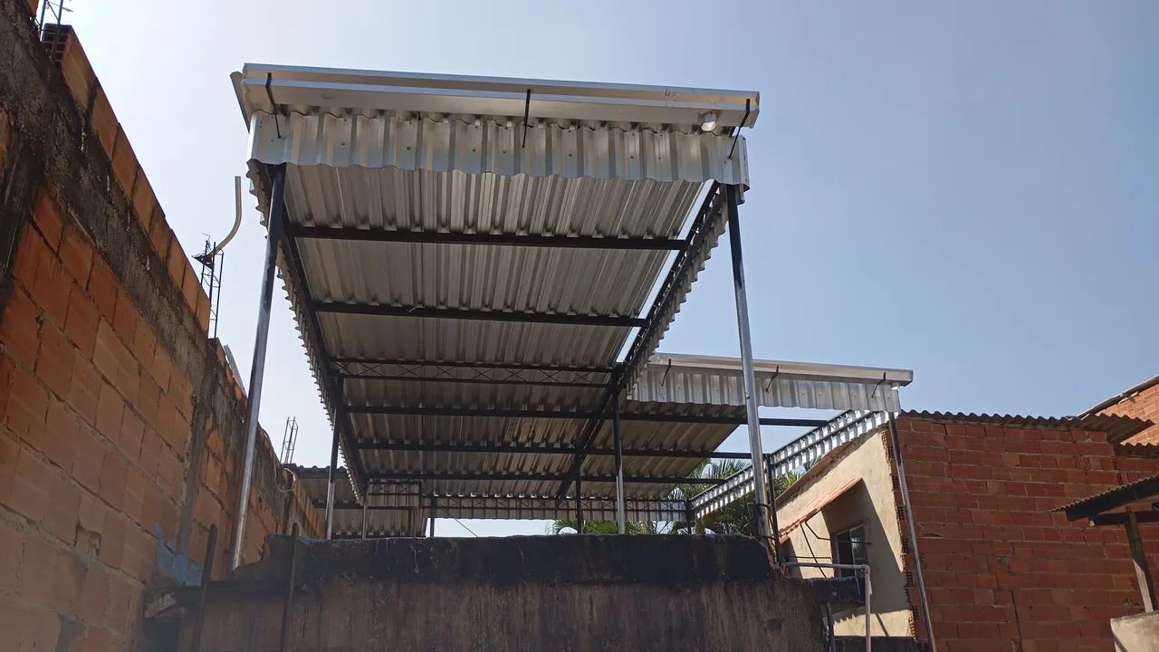 Cobertura metálica  - Foto 4