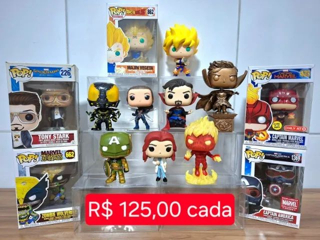Funko Pop! Marvel e Dragon Ball