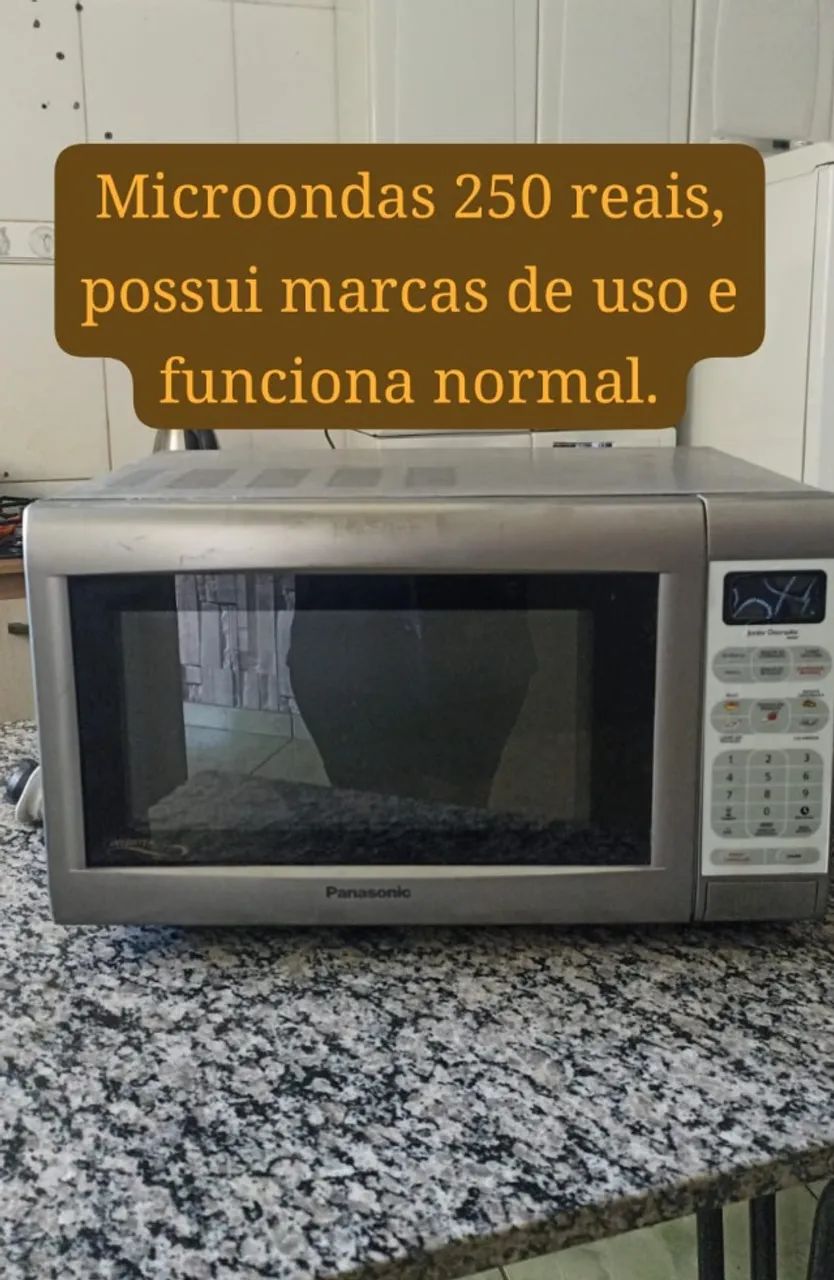 Microondas usado funciona normalmente. - Foto 2