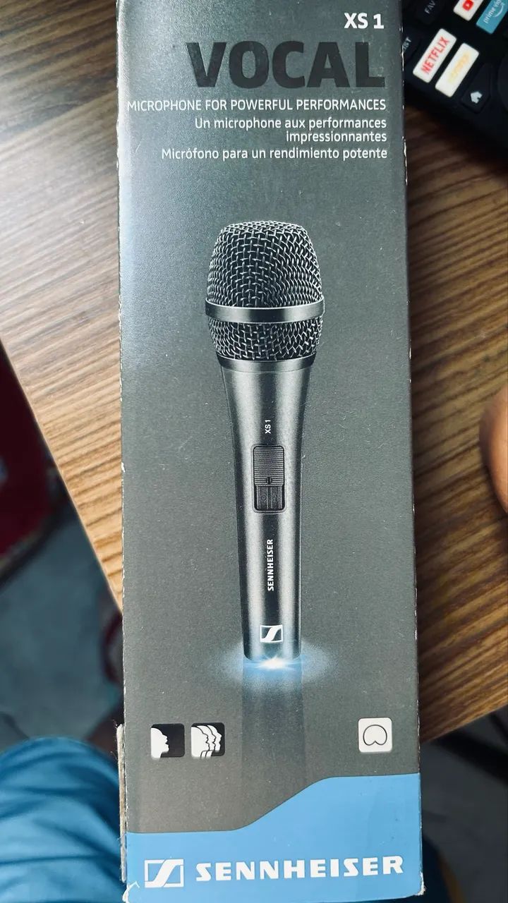 Microfone sennheiser XS1 dinâmico  - Foto 3