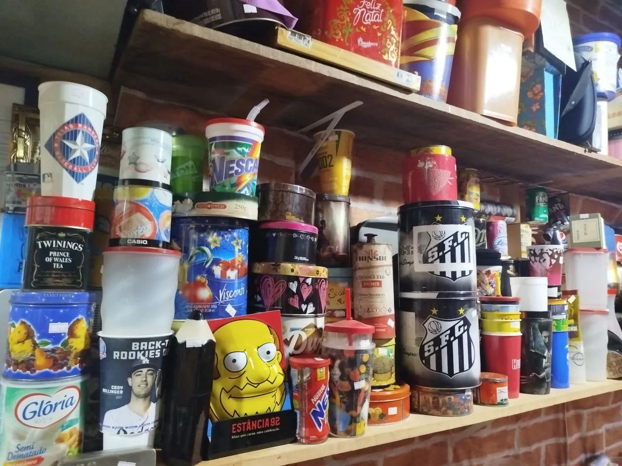 Latas antigas 