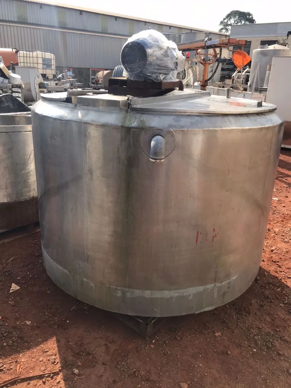 Tanque Misturador Encamisado em Aço Inox 2.000 Litros- Barato - Foto 2