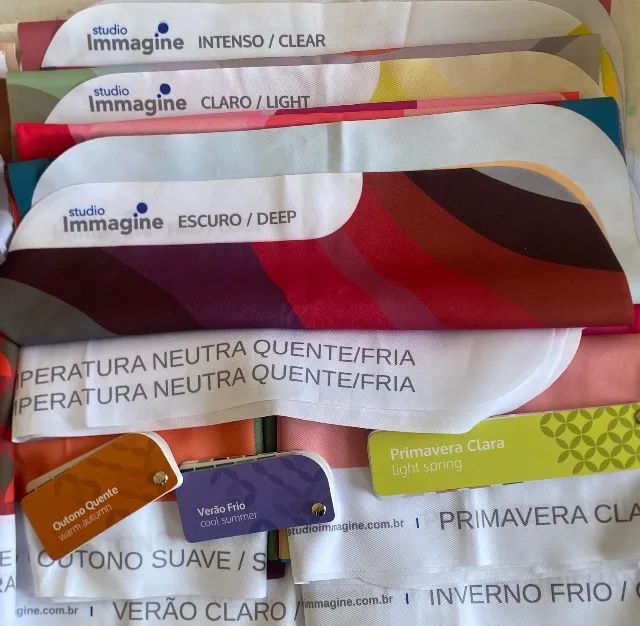 Material para análise de coloração pessoal  - Foto 3