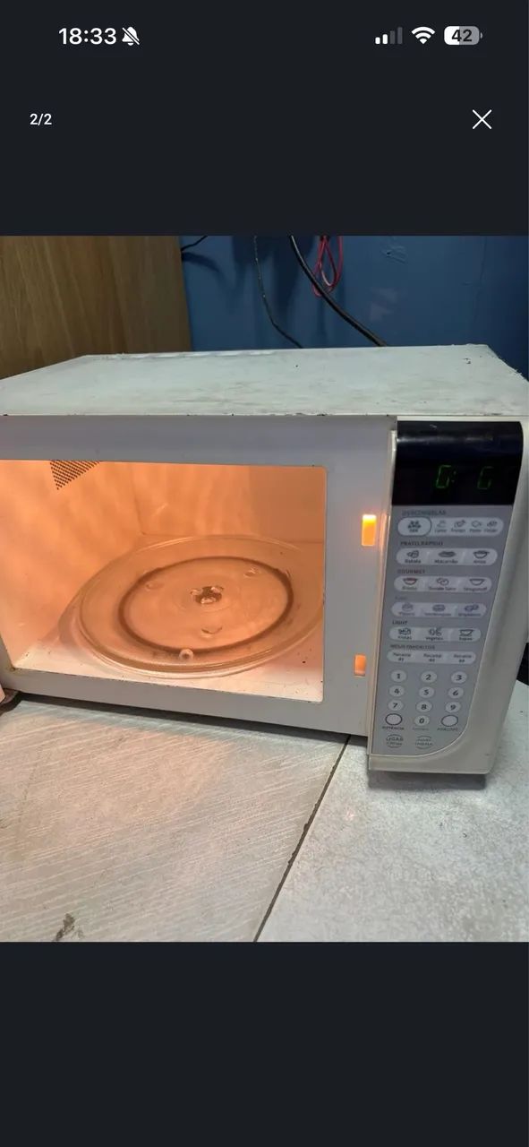 Micro ondas funciona Tudo  - Foto 2