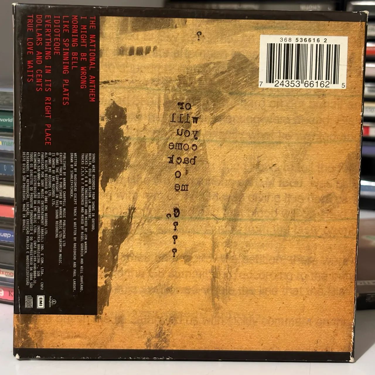 CD Radiohead - I Might Be Wrong  - Foto 3