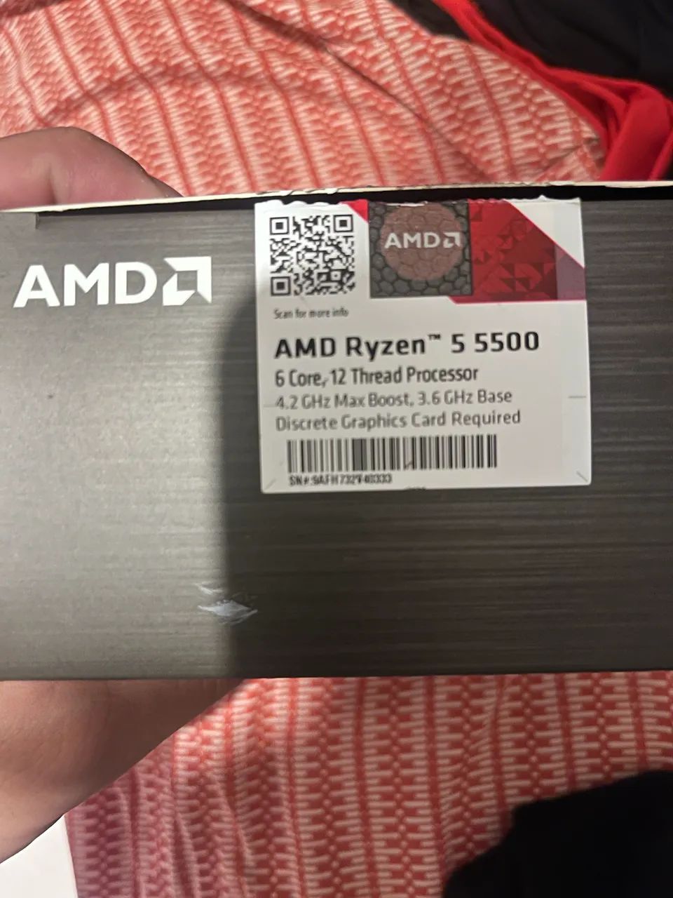 Processador ryzen 5 5500  - Foto 4