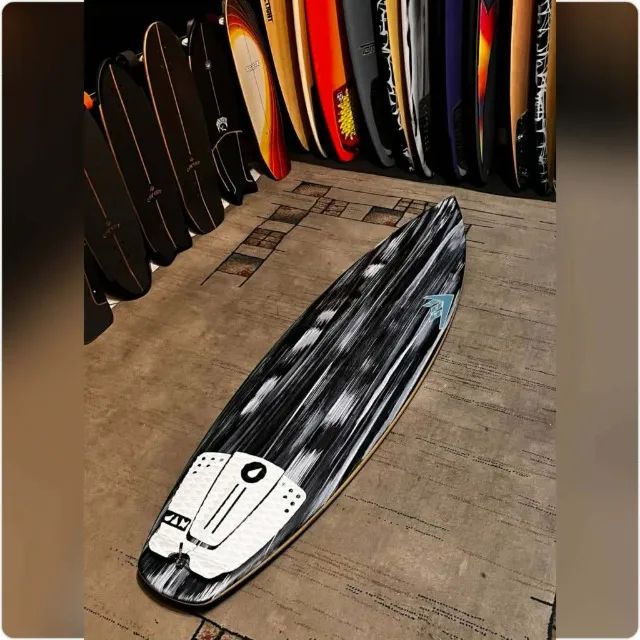 Prancha Surf Firewire Pyzel Importada Futures Fins Deck Jam Pintura Personalizada - Foto 3