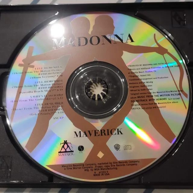 Maxi Single Madonna I'll Remember Digipack 4 Faixas - CDs, DVDs