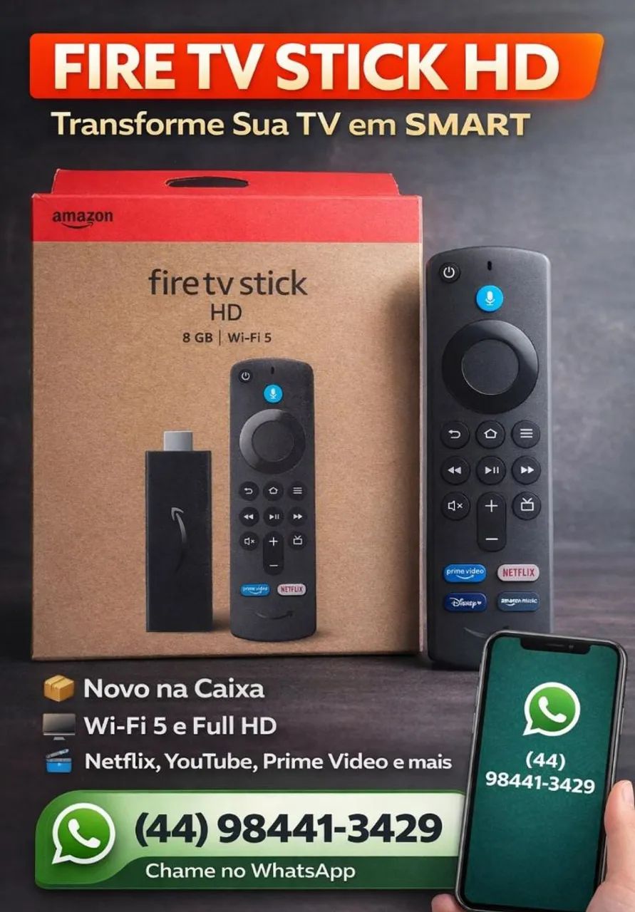 Fire stick terceira geração - Foto 2