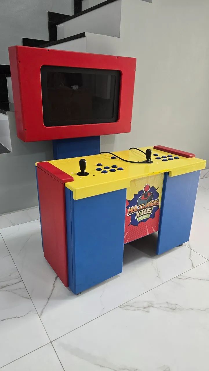 Fliperama com bancada e dois controles - Foto 3