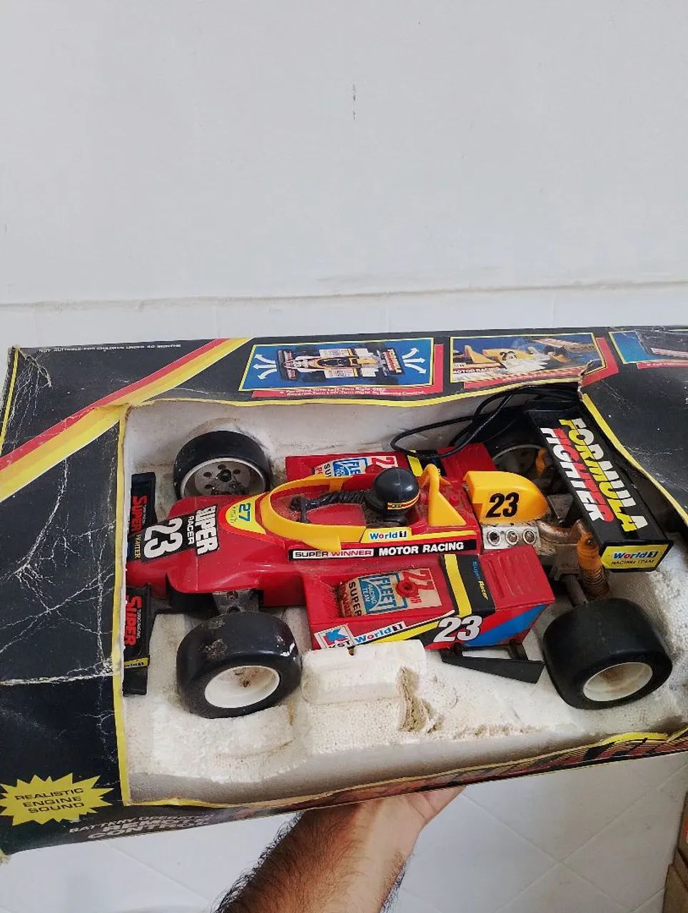 carrinho antigo de Fórmula 1 vintage como este Formula Fighter - Foto 3