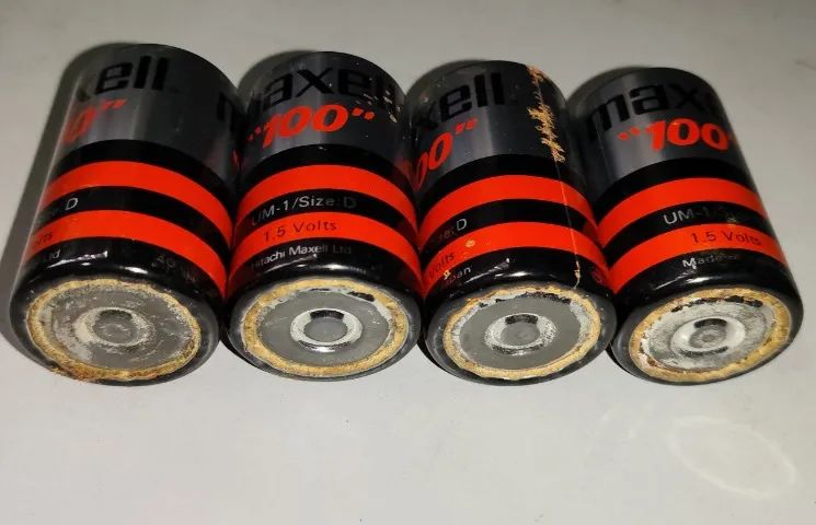 Pilha Antiga Made In Japan Maxell D Modelo 100 Ótimo Estado