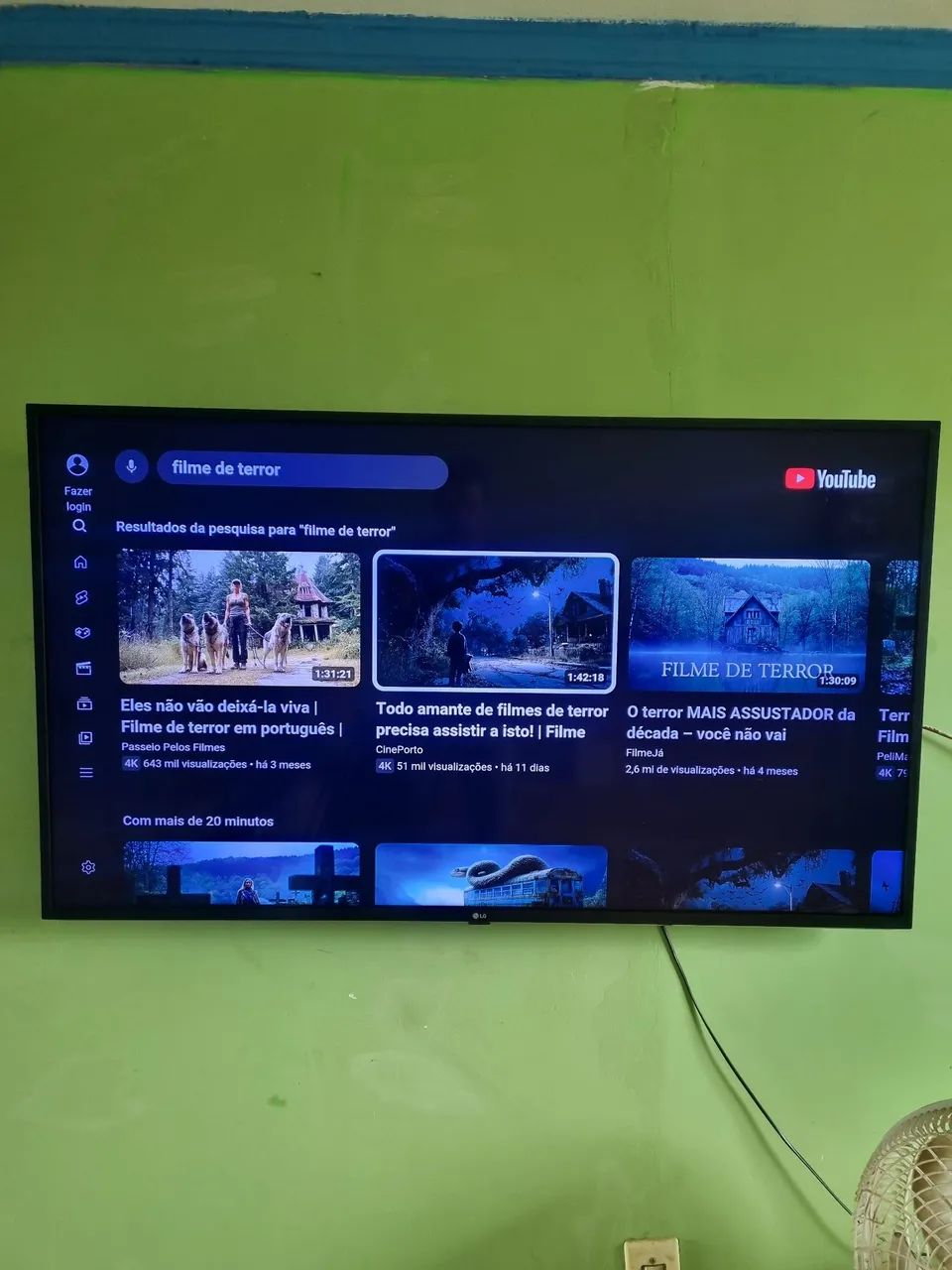 Smart tv LG com alexa 55 polegadas 4k top - Foto 4