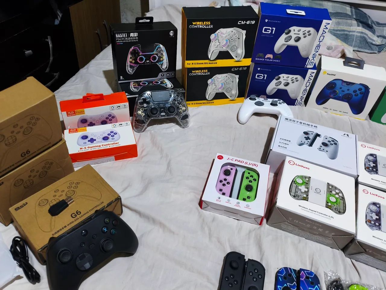 controles Pc e Switch lacrados - Foto 4