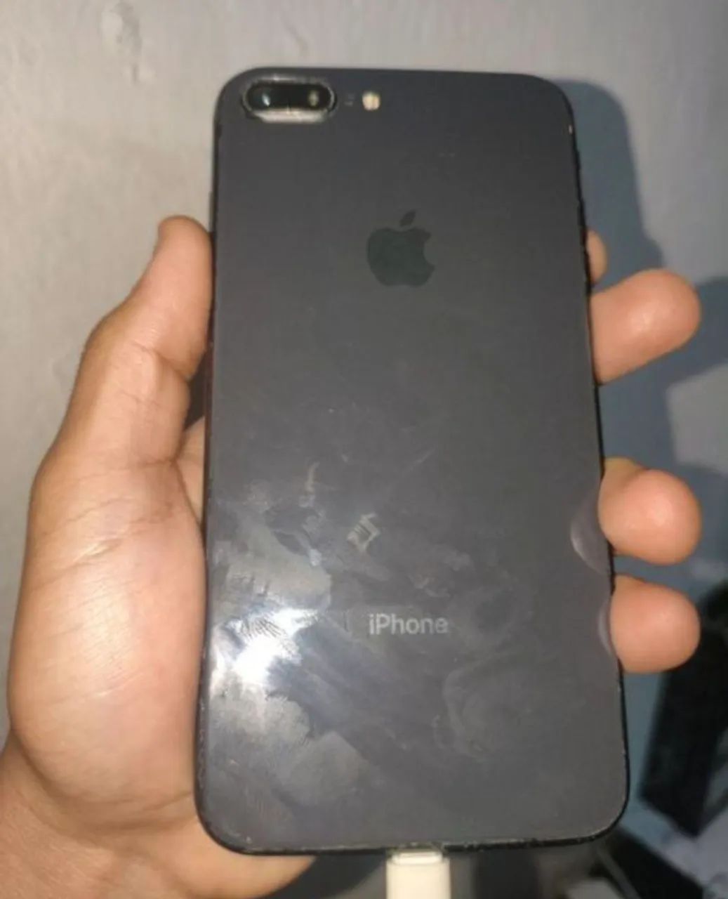 desapego! iphone 8 plus p/ peças (tela e bateria novas) - Foto 5