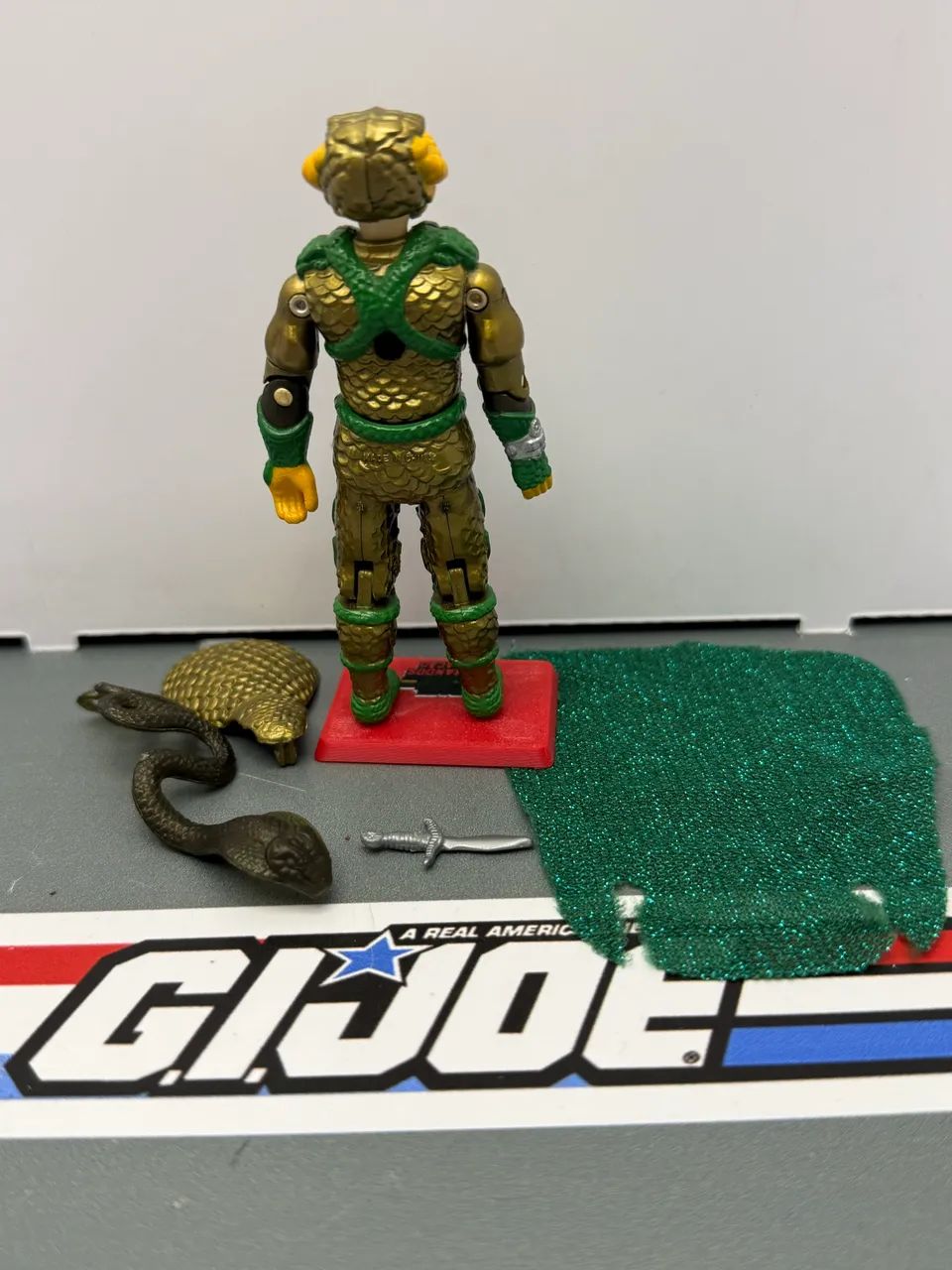 Gi Joe Serpentor v1 - 1986 - comandos em ação  - Foto 2