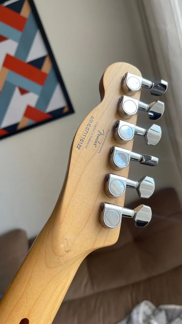 Guitarra Squier Telecaster Custom  - Foto 3