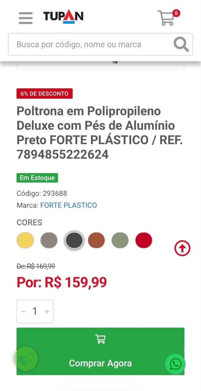 Par de Cadeiras Deluxe Usada - Foto 2