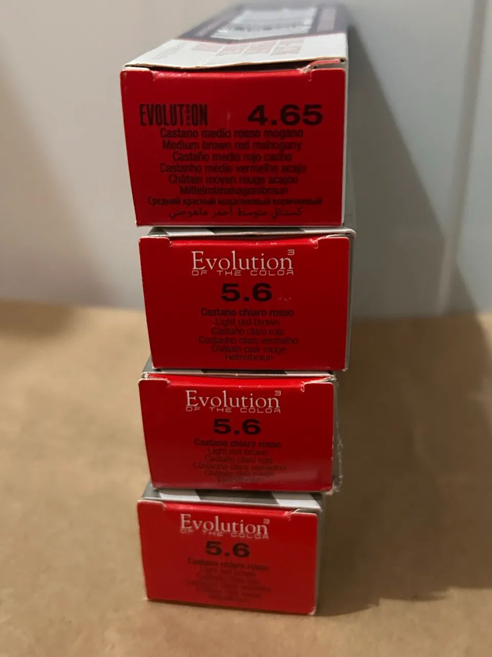 Tinta evolution 5.6 e 4.65