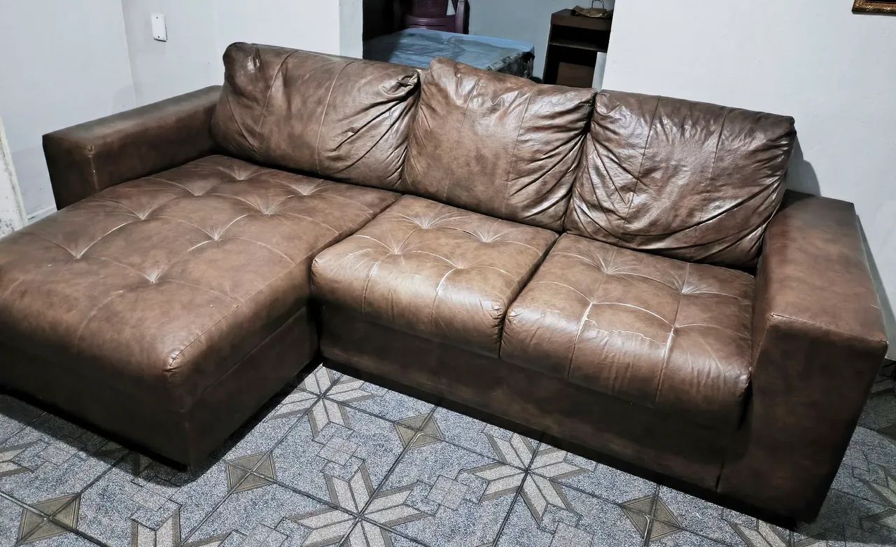 Sofá 3 lugares com chaise - Foto 3