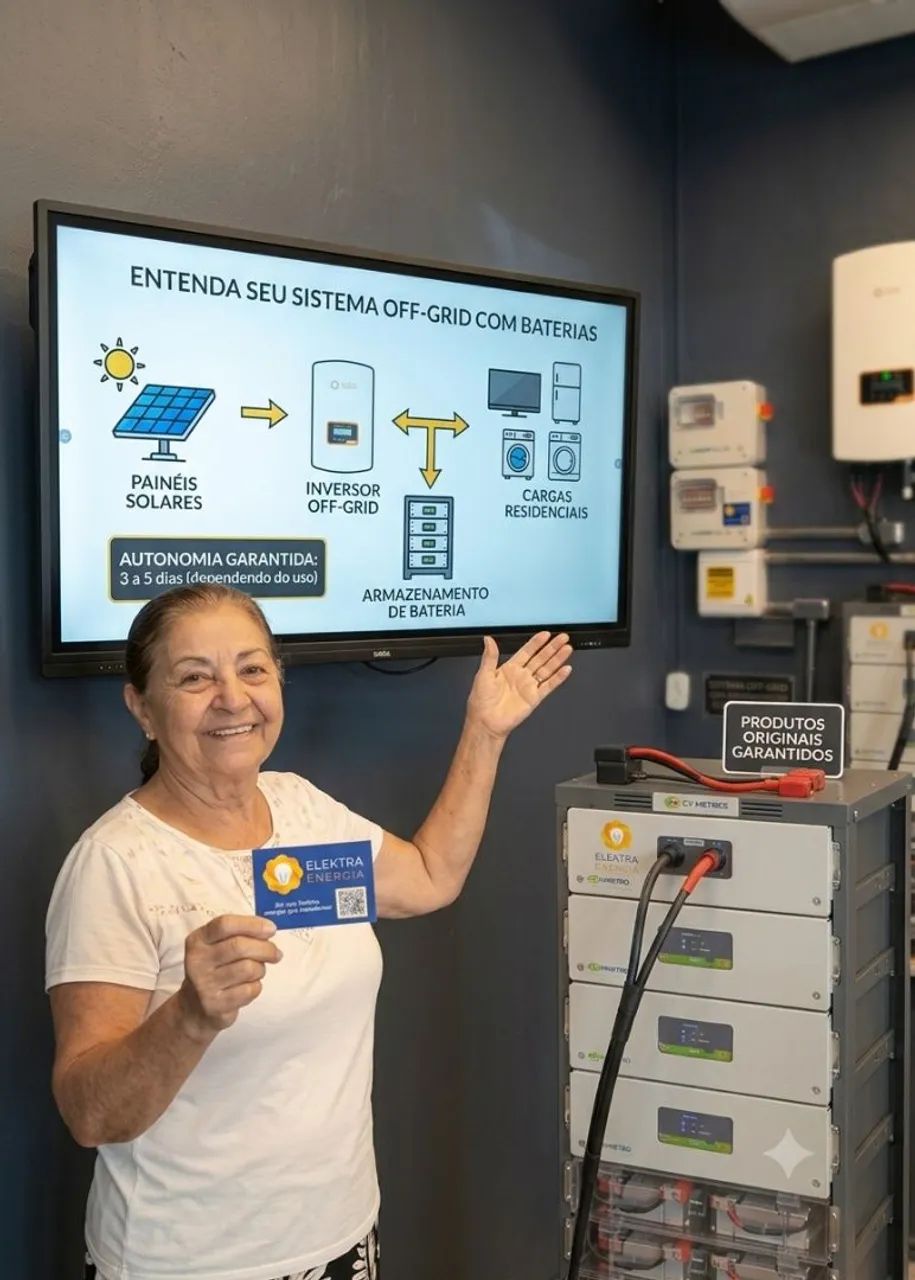 ? ENERGIA SOLAR ZERO GRID | ELEKTRA ENERGIA - Foto 4