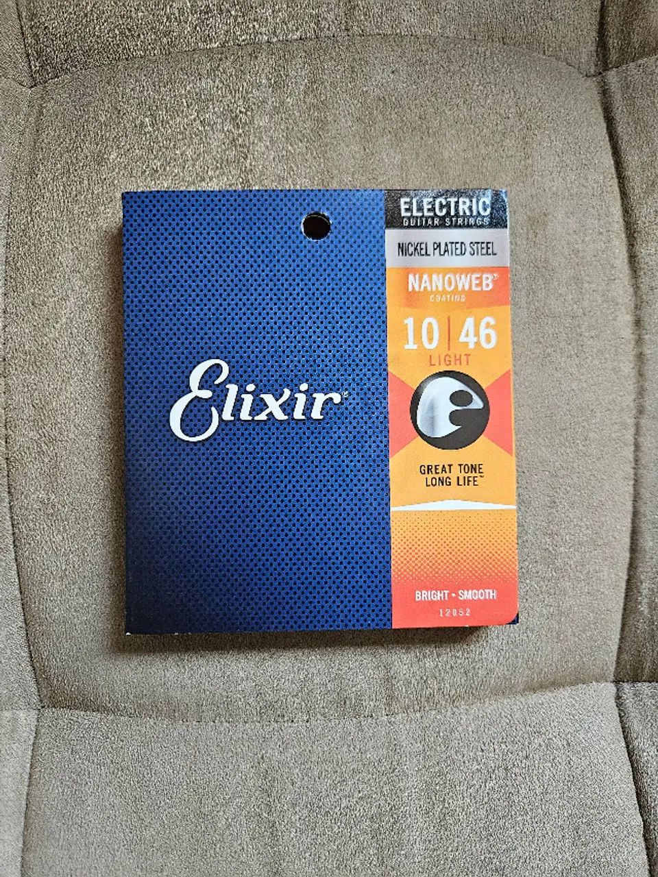 Cordas Guitarra Elixir Nanoweb 010 - Novo Sem Uso Original