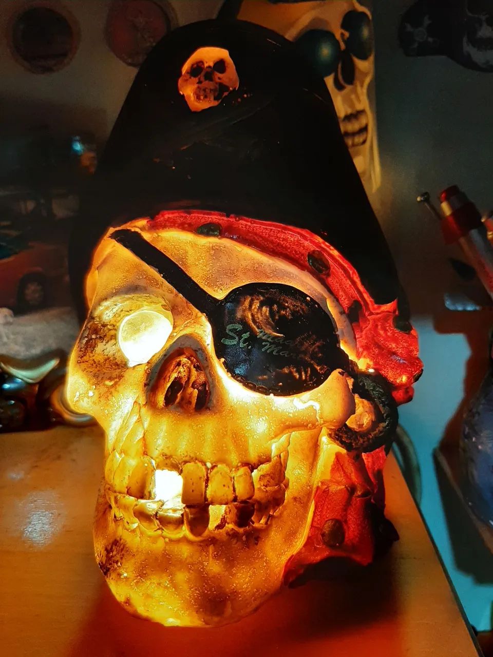 Luminária de caveira - Foto 2