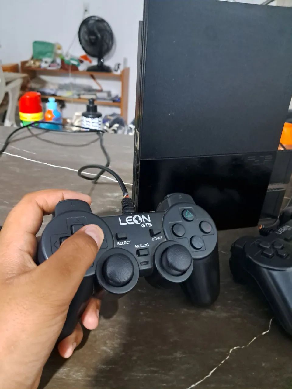 Ps2 com cabos e comtrole e opl - Foto 3
