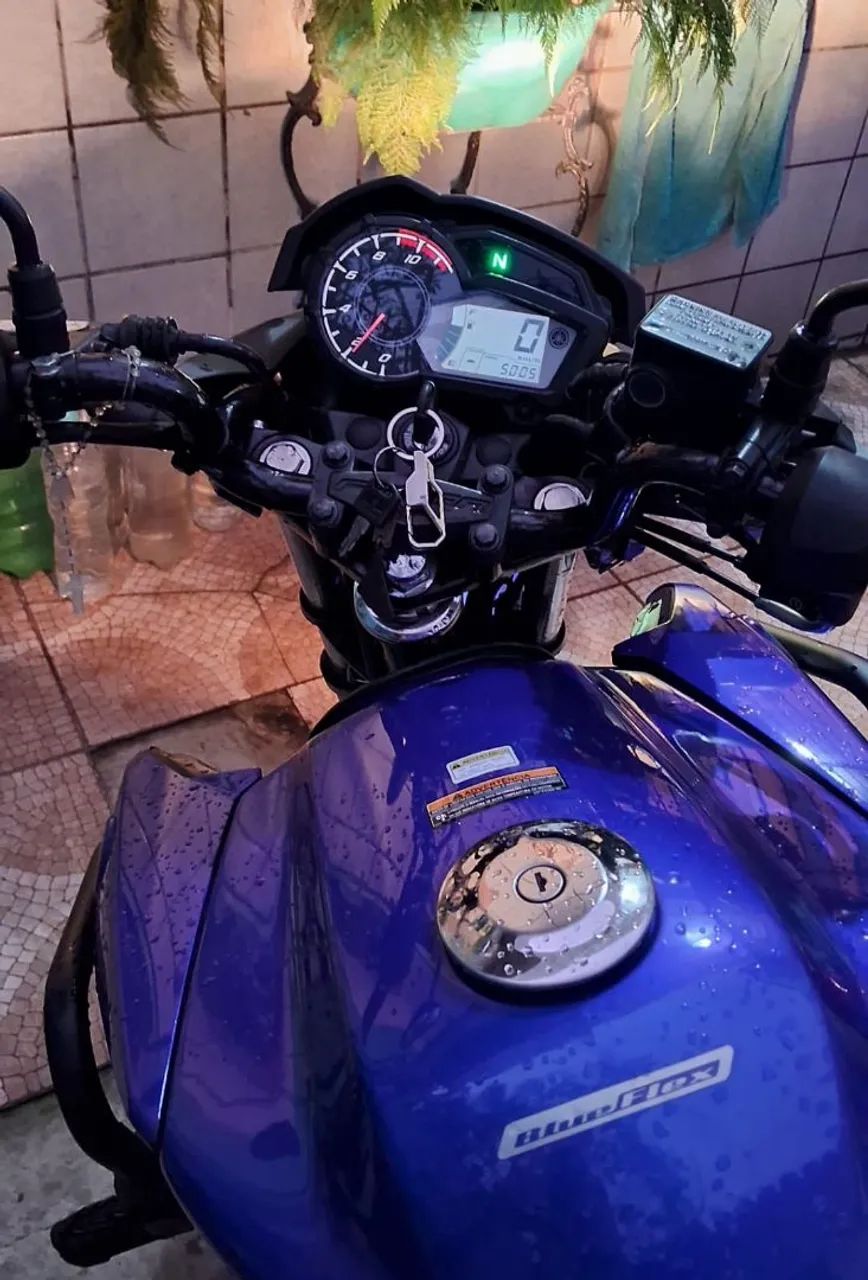 Fazer 150 flex, 5mil km semi nova. - Foto 2