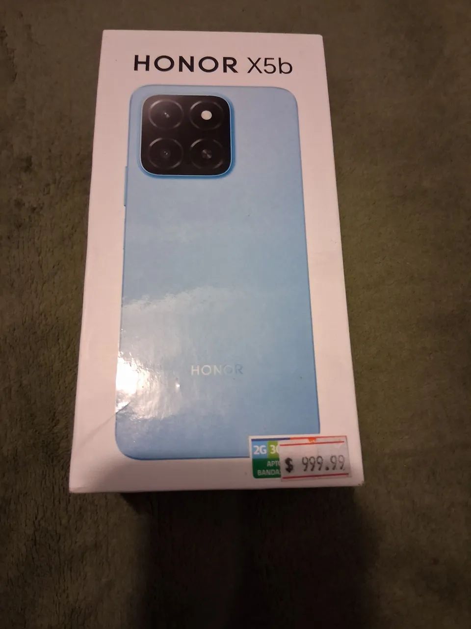 Celular da Honor 128 gigas X5b carregador horizinal  caixa chave  - Foto 4
