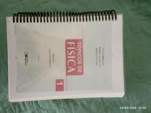 Livro tópicos de física Volume 1