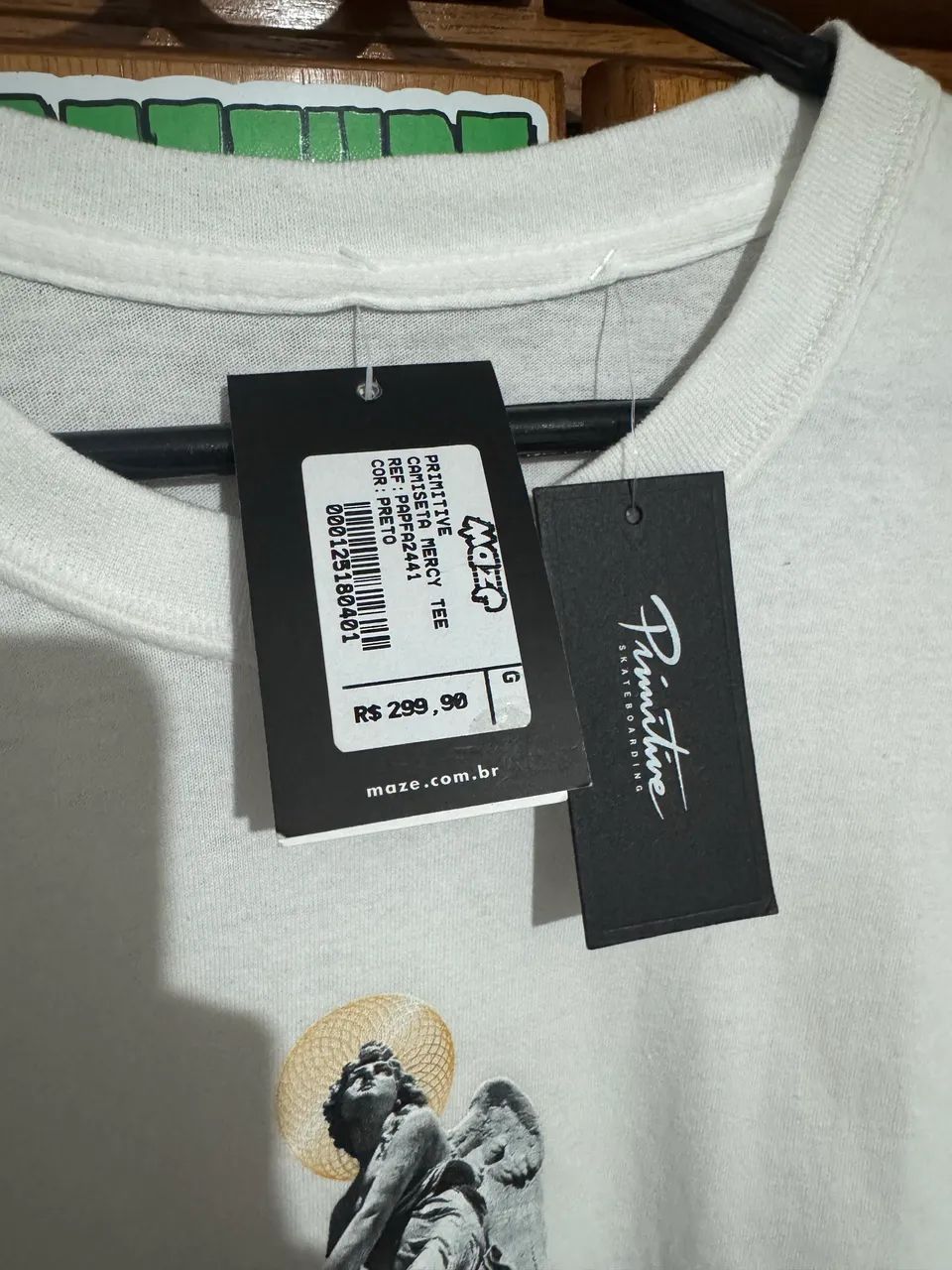 Camiseta primitive G (nova) - Foto 3