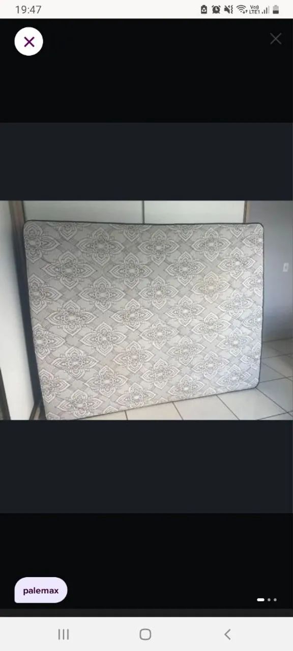 Colchão de casal molas ensacadas 1.58