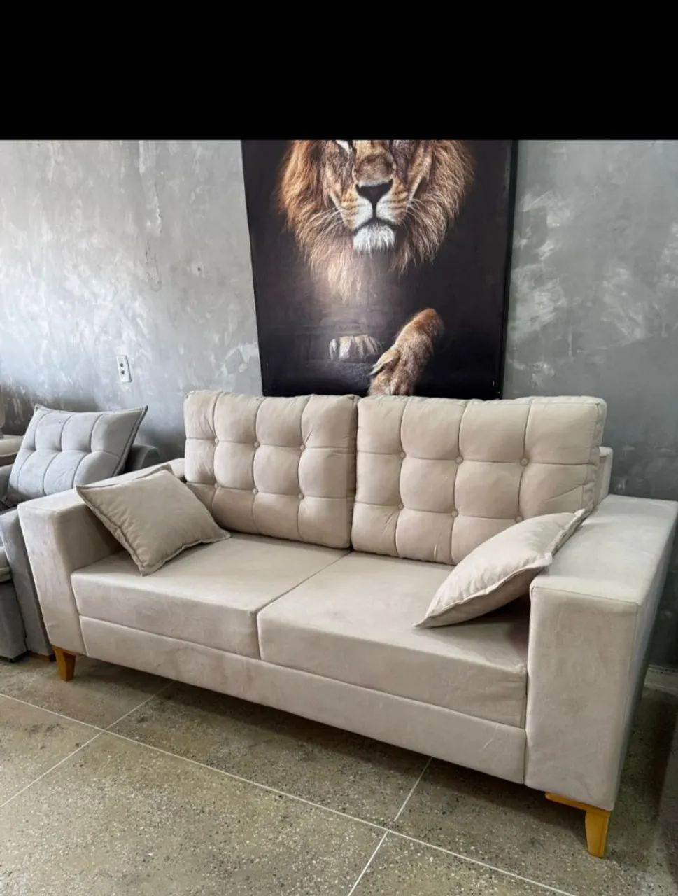 Sofá Retrô Luxo (Super Promoção)